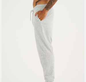 Pantalon de jogging décontracté pour homme, molletonné, avec cordon de serrage, chevilles ajustables et coupe droite - Product Image 3