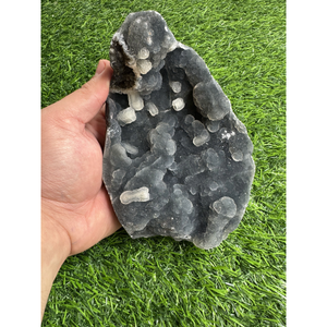 Calcedonia Negra de Primera Calidad, Piedra Natural Pulida para Joyería, Artesanía, Sanación y Decoración del Hogar - Product Image 6