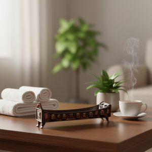 Diffuseur d'aromathérapie, support d'encens de qualité supérieure, porte-encens pour la relaxation et le soulagement du stress - Product Image 3