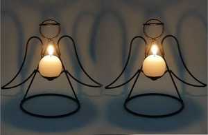 ชุดเชิงเทียนเหล็กทรงสูงสำหรับตกแต่งบ้าน - Product Image 4