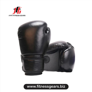 Gants de boxe en cuir 16oz avec fermeture à lacets pour poignet, équipement d'entraînement pour adultes, respirants - Product Image 1