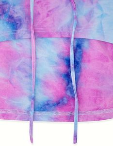 Sudadera de punto con efecto tie-dye, manga larga, informal, para verano, para adultos. - Product Image 6