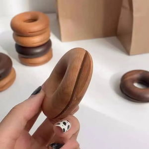 Proveedor mayorista de clips de madera para bolsas de donuts, clips de sellado reutilizables de madera natural, juego de cinco a precios bajos - Product Image 6