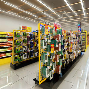 Présentoir ADong Personnalisé Grille Simple Face pour Kit d'Outils Matériels, Accessoires de Téléphone et Banques d'Alimentation Électroniques - Product Image 1