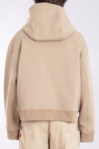 เสื้อสเวตเชิ้ตผ้าเดนิมมีฮู้ดสำหรับผู้ชายผ้าฝ้าย100% พื้นสไตล์ใหม่ย้อนยุค - Product Image 3