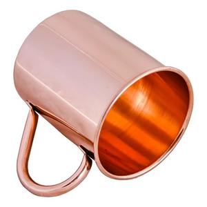 Taza de cerveza Moscow Mule 100% cobre puro, artículos de bar para fiestas y regalos de fabricante y proveedor indio. - Product Image 4