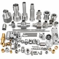 Fabricación de Piezas Personalizadas de Alta Precisión en Titanio y Acero Inoxidable, Mecanizado CNC por Torneado y Electroerosión por Hilo, Incluyendo Taladrado y Brochado