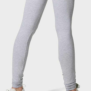 Fashion Style Women's High Waisted <b>Flared</b> Leg Solid Color Breathable Eco-Friendly Yoga Workout <b>Leggings</b> - Product Image 4