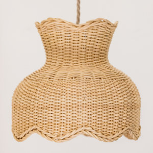 Children night <b>light</b> rattan lighting <b>pendant</b> shade cheapest price eco friendly fiber lampshade - Product Image 5