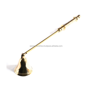 Abatidor de velas de gran venta, Material de latón, accesorios de velas para el hogar personalizados para el hogar, hoteles, iglesias de Azora Industries - Product Image 2