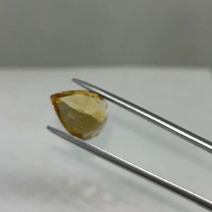 Piedra Preciosa Suelta de Citrino Dorado Natural Luxvory, Corte Pera de 5x3MM, de la Mejor Calidad, para Joyería - Product Image 4