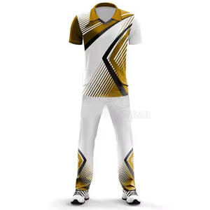 Conjunto de Uniforme de Cricket Moderno, Transpirable y Ligero para Clubes y Academias con Tela Resistente y Ajuste Cómodo para el Juego - Product Image 3