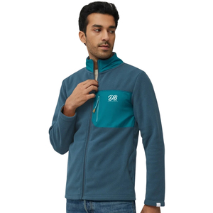 Veste polaire zippée pour homme, personnalisable, chaude et douce, pour le sport en plein air, respirante, pour l'entraînement, la course à pied, la randonnée, décontractée - Product Image 1