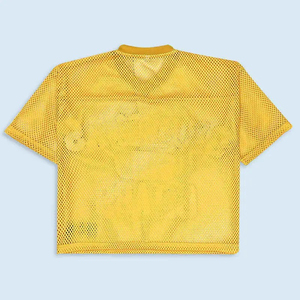 American Football Jersey Custom OEM Manufactures Streetwear Polyester Vintage Sports Man Boxy Soccer T-Shirt Retro <b>Mesh</b> - Product Image 2