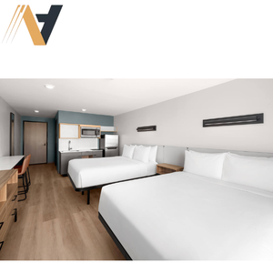 Juego de Dormitorio Moderno de Madera Maciza y Metal, Ecológico, para Hotel King, Villas y Apartamentos en Vietnam, Precio Económico, OEM/ODM Disponible - Product Image 3