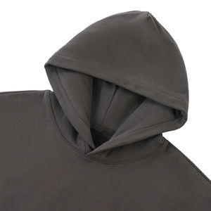 Sweat-shirt à capuche oversize en molleton épais 350 GSM pour homme, style streetwear, grandes tailles disponibles - Product Image 3