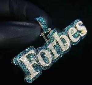 Collier pendentif classique en argent 925 pour femme, motif chat et lettre, avec diamant de laboratoire certifié GIA – Cadeau - Product Image 4