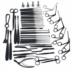 Tympanoplasty Instrument Set, Micro Ear Surgery Black Coated ENT Instruments New - Product Image 1