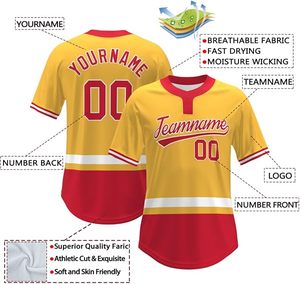 Maillot de baseball personnalisé, chemises hip-hop brodées/imprimées, uniforme sportif pour hommes/femmes/jeunes/enfants d'âge préscolaire - Product Image 2