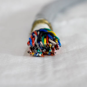 Câble multiconducteur en cuivre argenté isolé au PTFE, fils torsadés, 24V IP40 AWG 26/7/34 -60C~+260C, instrumentation électronique - Product Image 1