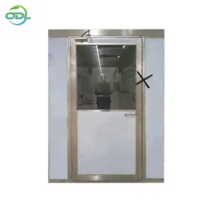 Oudelong modüler temiz oda giriş hava duş atölyesi temiz atölyeler için paslanmaz çelik hava duşu