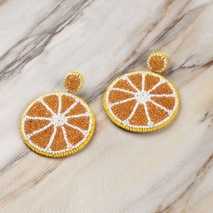 Pendientes de Perlas de Coco Hechos a Mano al por Mayor, Pendientes Colgantes con Diseño de Cóctel Tropical de Coco para Mujer y Niña, Ideales para el Verano y la Playa - Product Image 4