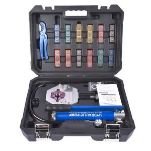 Auto Repair Hydraulic Hose Crimping Tool Manually Operated with 7 Sets of Dies AC Crimping Tool - Product Image 1