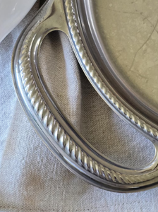 Assiette de Présentation Robuste en Aluminium Doré Poli, Écologique et Durable, Idéale pour les Salles de Réception - Product Image 2