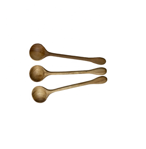 Cucharas de madera Doussie hechas a mano para cocinar, vajilla, mesa, hogar, utensilios de cocina, restaurante, cena, fiesta, boda, regalo. - Product Image 5