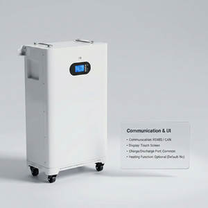 แบตเตอรี่ลิเธียมไอออนพลังงานแสงอาทิตย์51.2โวลต์15kwh 16kwH ใช้ในบ้าน400ah 200ah 100AH LiFePO4การจัดเก็บพลังงานในบ้านความจุสูงง่าย - Product Image 6