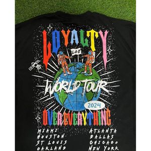 เสื้อเชิ้ตผ้าฝ้าย 100% พิมพ์ลายซิลค์สกรีนแบบฟอกกรด ทรงโอเวอร์ไซส์ ระบายอากาศได้ดี สวมใส่สบาย - Product Image 4