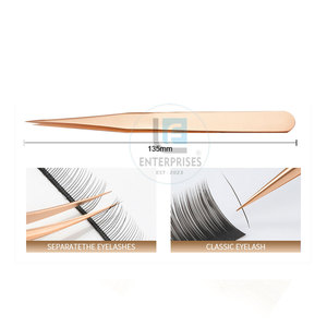 Pince à épiler pour extensions de cils, best-seller en stock, fabriquée au Pakistan, faible MOQ - Product Image 5