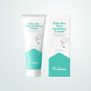 ผลิตภัณฑ์ดูแลผิวหน้าและผิวกาย ผลิตภัณฑ์ความงามเกาหลี Paul Medison Kids Ato Cica Soothing Cream 100 มล. ผลิตในเกาหลี โลชั่นทาผิวกาย - Product Image 6
