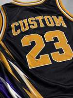 Set Jersey Basket Modern – Warna, Logo & Desain Kustom