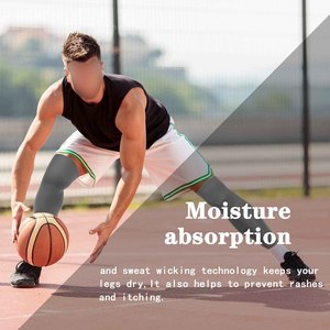 Professional Leg Sleeves For Recovery Leg Workout Compression Calf Guard For <b>Cycling</b> Muscle Pain Relief Breathable Sleeves - Product Image 3