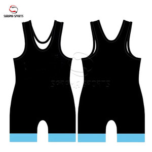 Trajes de Lucha Personalizados con Impresión, Proveedor de Marca Privada, Trajes de Lucha para Competición, Ropa Deportiva que Absorbe la Humedad - Product Image 1