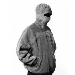 Sweat-shirts à capuche en molleton streetwear premium pour hommes/Sweat-shirts à capuche décontractés pour hommes, veste à capuche zippée pour hommes, sweat-shirt tendance - Product Image 2