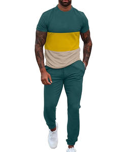 Nouvelle Collection 2025 – Ensemble Survêtement Homme à Capuche Couleur Unie Séchage Rapide Respirant Léger – Marque Tendance Tricotée Sport - Product Image 1