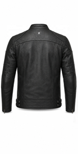 Chaqueta de Motocicleta de Cuero Heritage Cruiser |   Negro Marrón Verde |   Fabricante OEM ODM |   Diseño de Calidad Premium |   Ropa de Carreras - Product Image 3