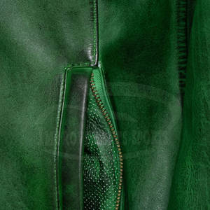 Vente directe en usine Veste de moto en cuir respirante Veste de moto en cuir de qualité supérieure - Product Image 4