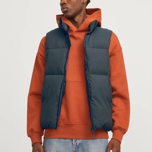 Mens High Quality Gilet Jackets Hooded Sleeveless Fashion Wear Gents Puffer <b>Vest</b> Men's <b>Down</b> Coat <b>Vests</b> Custom Logo Winter OEM - Product Image 2