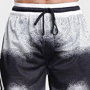 Custom Logo Basketball Shorts with Double-<b>Layer</b> Thick Mesh Fabric Cotton Style Cargo Solid Pattern Sublimation Printed Mesh - Product Image 5