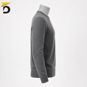 Pull en cachemire à col rond pour homme Darsa Impex Premium, offrant une chaleur légère, une texture douce, une forme classique, un style intemporel. - Product Image 2