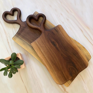 Planche à découper multifonction en bois d'acacia de qualité supérieure, naturelle, écologique, d'origine indienne, pour fruits et légumes - Product Image 1