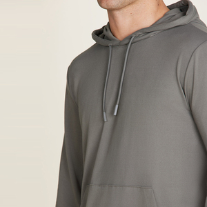 Ensemble sweat à capuche et short 100 % coton de haute qualité, ensemble sweat à capuche et short en molleton 100 % coton uni teint pour homme, idéal pour l'hiver - Product Image 5