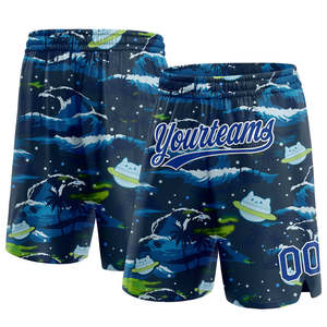 Pantalones Cortos de Pesca de Secado Rápido para Hombre con Cintura Elástica y Bolsillos Laterales, Diseño Sólido Informal para Viajes al Aire Libre, Playa y Camping - Product Image 3