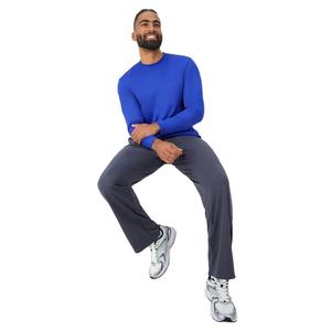 Camiseta personalizable de manga larga personalizada para hombre, Camiseta de cuello redondo de poliéster 100% de secado rápido, perfecta para ropa de calle y ropa informal - Product Image 6