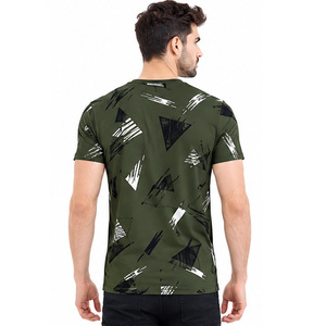 T-shirts en coton pour hommes de haute qualité, confortables, à séchage rapide, respirants, doux, col rond, décontractés, fournisseur d'usine OEM ODM - Product Image 3