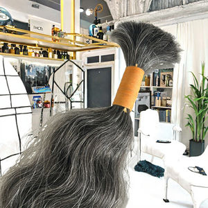 2026 superventas sin procesar 100% cabello indio virgen a granel estilo ondulado Natural calidad cabello indio de un donante Venta caliente - Product Image 6