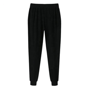 Ensemble de survêtement en molleton pour homme de qualité supérieure, entièrement orné de strass, 100% coton, sweat-shirt et pantalon, pull-over uni, confortable pour l'hiver - Product Image 6